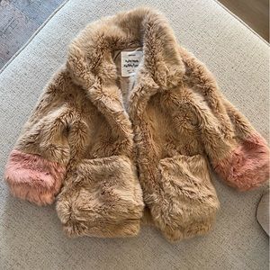 Excellent condition Zara faux fur jacket
